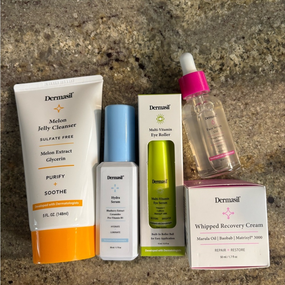Skincare Set with Melon Jelly Cleanser and Whipped Recovery Cream